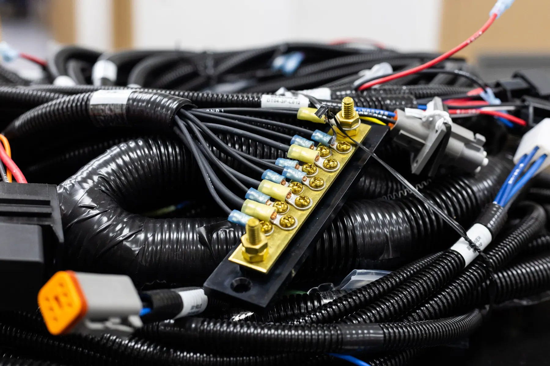 OEM wire harness built by Priority Electronics