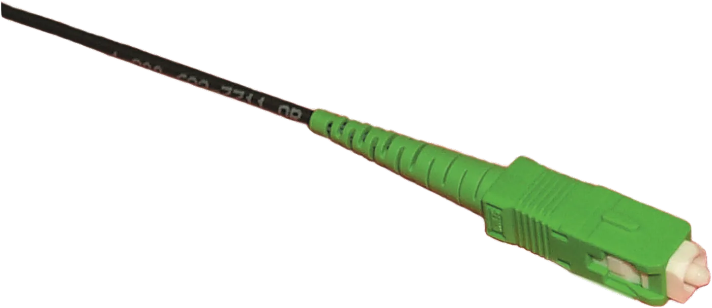 Ruggedized OSP drop cable with SC connector