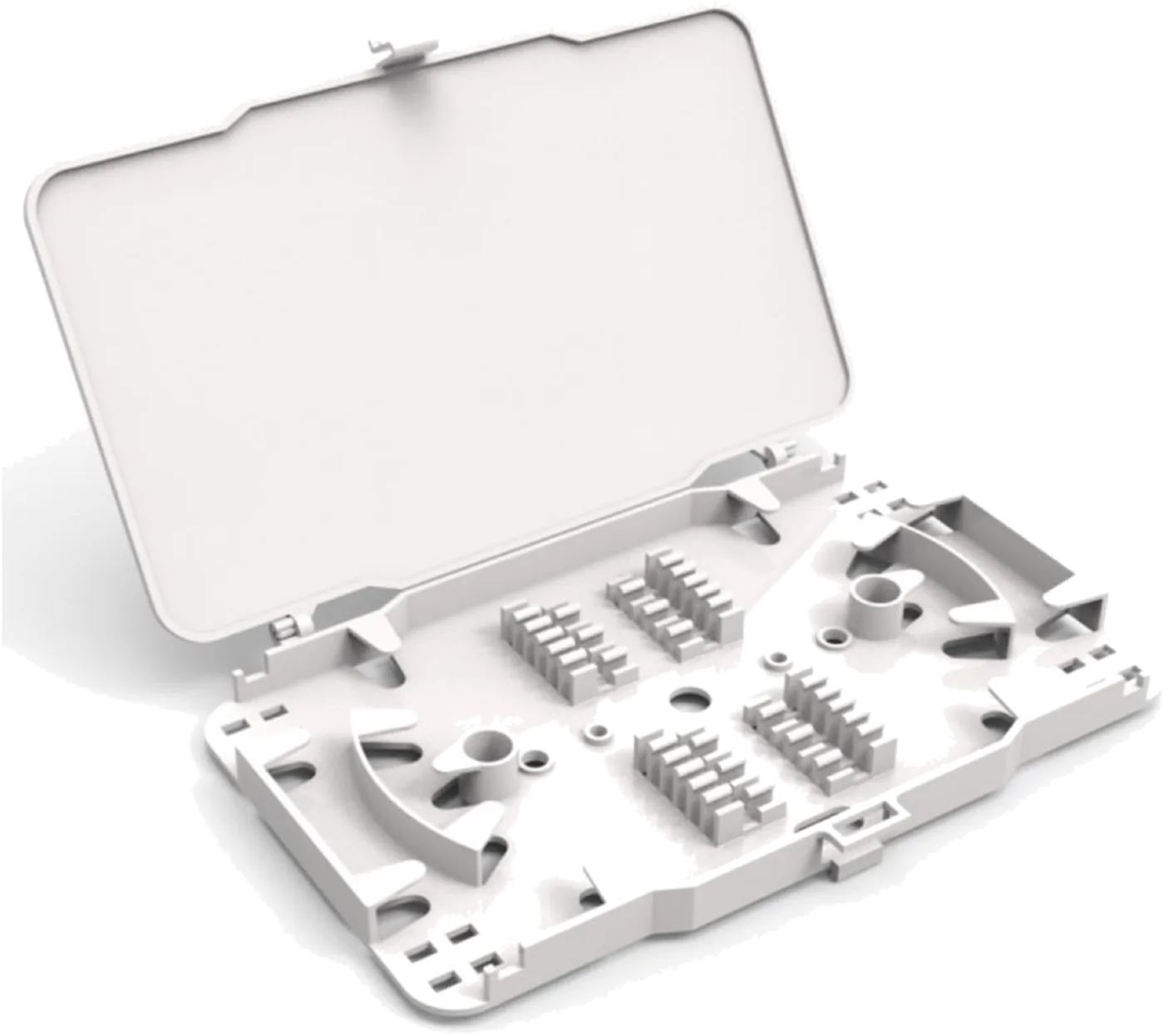 Fiber splice tray
